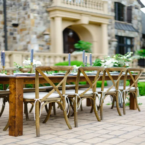 outdoor table and chair hire
