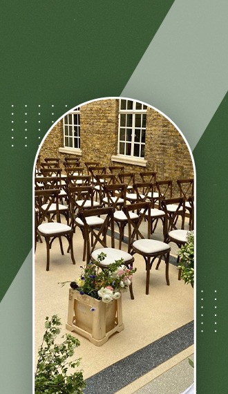 wedding chair hire in London